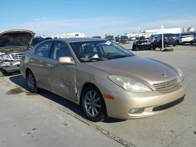 JTHBF30G220029605 - 2002 LEXUS ES 300 BEIGE photo 1