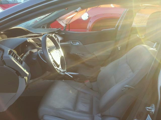 19XFB2F99CE009006 - 2012 HONDA CIVIC EXL Szary zdjęcie 5