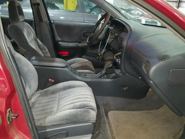 1G2WJ52K4VF269517 - 1997 PONTIAC GRAND PRIX BURGUNDY photo 5