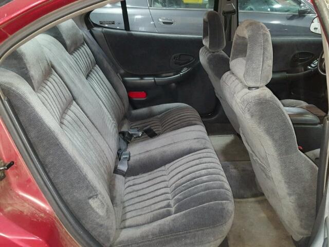 1G2WJ52K4VF269517 - 1997 PONTIAC GRAND PRIX BURGUNDY photo 6