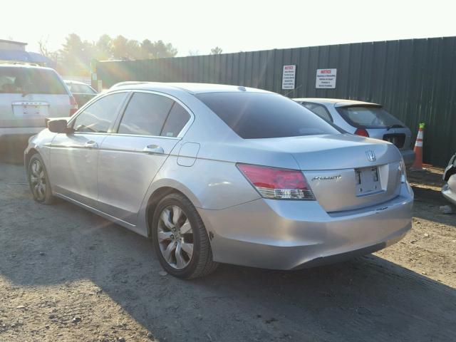 1HGCP26869A151659 - 2009 HONDA ACCORD EXL SILVER photo 3