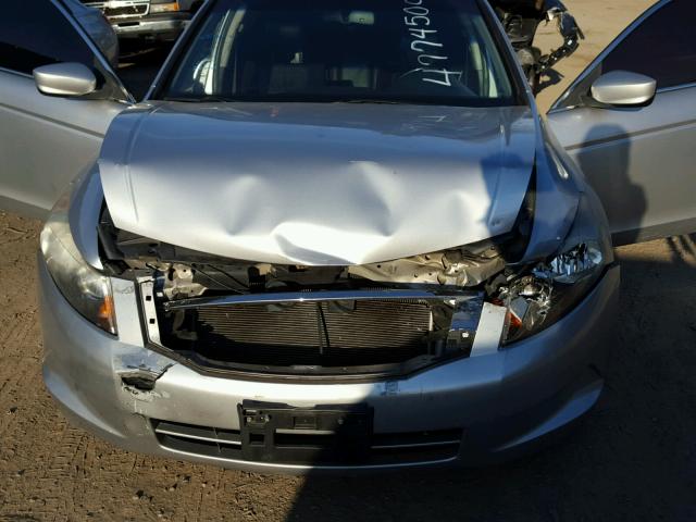 1HGCP26869A151659 - 2009 HONDA ACCORD EXL SILVER photo 7