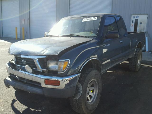 4TAWN72N3TZ086042 - 1996 TOYOTA TACOMA XTR GREEN photo 2