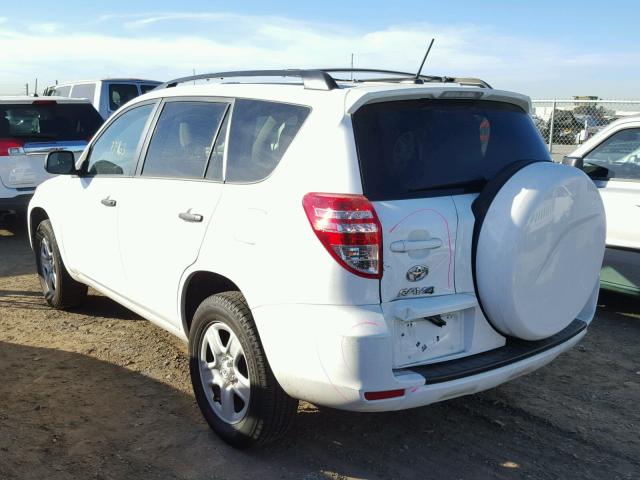 2T3ZF4DV2CW139985 - 2012 TOYOTA RAV4 白色 照片 3