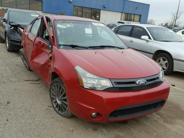 1FAHP3GN3BW162972 - 2011 FORD FOCUS SES RED photo 1