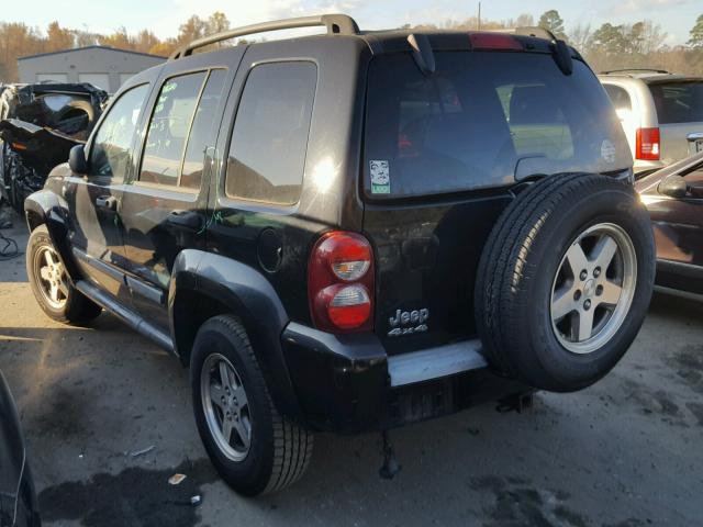1J4GL38K55W684801 - 2005 JEEP LIBERTY RE BLACK photo 3