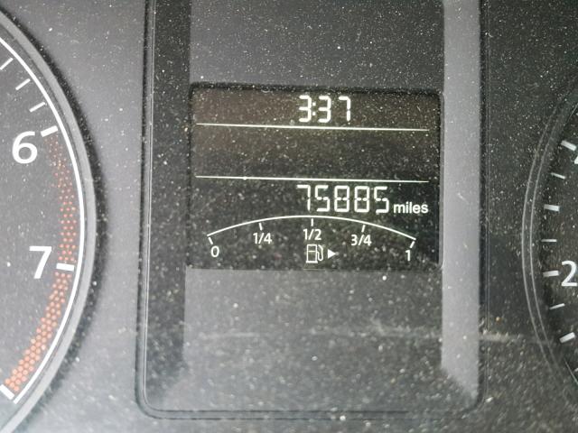 3VW2K7AJ6DM310804 - 2013 VOLKSWAGEN JETTA BASE WHITE photo 8