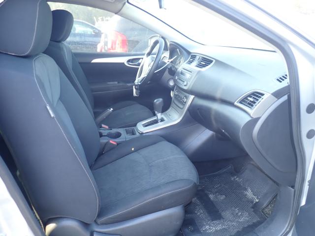 1N4AB7AP2EN854863 - 2014 NISSAN SENTRA S SILVER photo 5