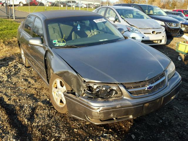 2G1WH52K649458449 - 2004 CHEVROLET IMPALA LS GRAY photo 1