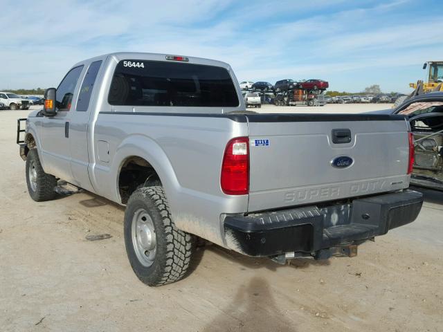 1FT7X2B69FEB56444 - 2015 FORD F250 SUPER SILVER photo 3