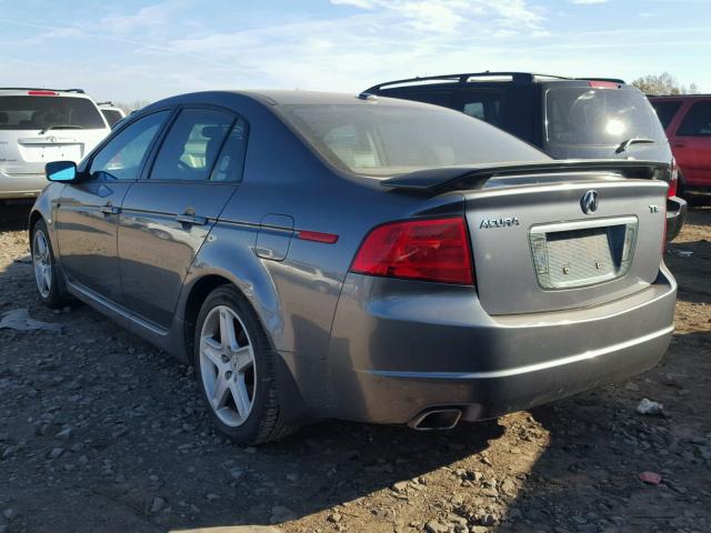 19UUA655X4A072766 - 2004 ACURA TL GRAY photo 3