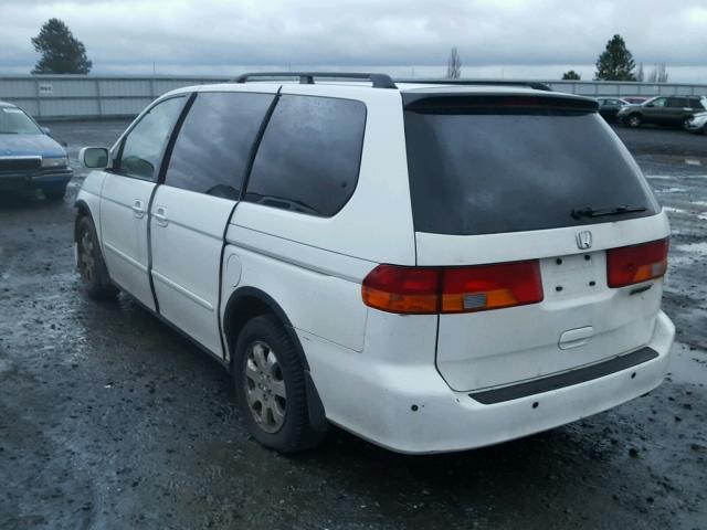 5FNRL18973B131567 - 2003 HONDA ODYSSEY EX WHITE photo 3