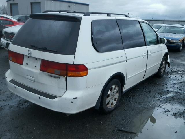 5FNRL18973B131567 - 2003 HONDA ODYSSEY EX WHITE photo 4