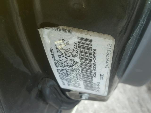 4T1BF28K9YU948079 - 2000 TOYOTA CAMRY LE 灰色 照片 10