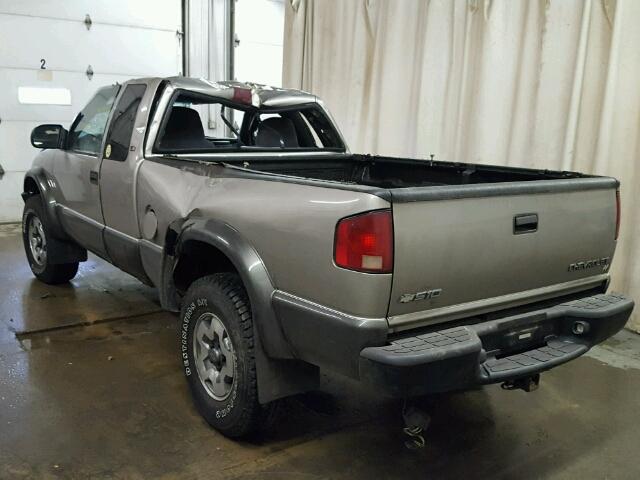 1GCCT19W518183190 - 2001 CHEVROLET S TRUCK S1 TAN photo 3