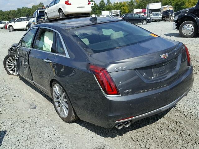 1G6KD5RS9HU182660 - 2017 CADILLAC CT6 LUXURY GRAY photo 3