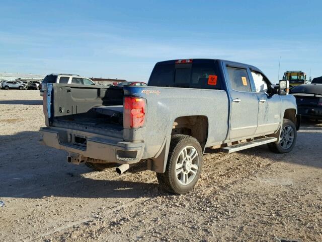 1GC1KXEG7FF597103 - 2015 CHEVROLET SILVERADO BLUE photo 4