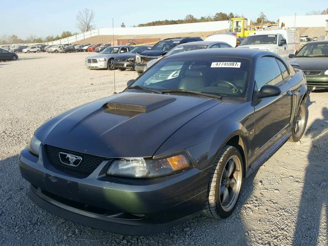 1FAFP42X33F324185 - 2003 FORD MUSTANG GT GRAY photo 2