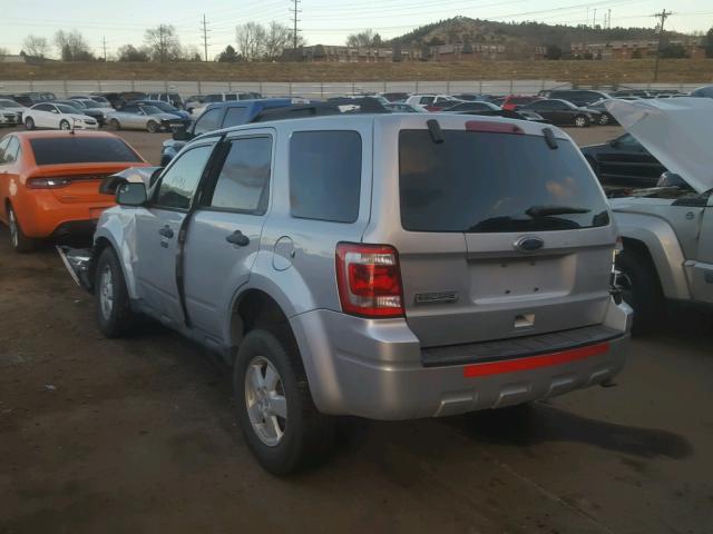 1FMCU0D75CKB44902 - 2012 FORD ESCAPE XLT GRAY photo 3