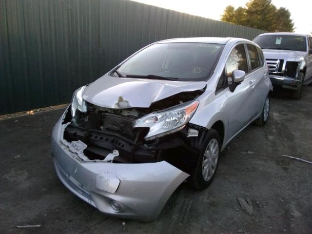 3N1CE2CP4FL399027 - 2015 NISSAN VERSA NOTE SILVER photo 2