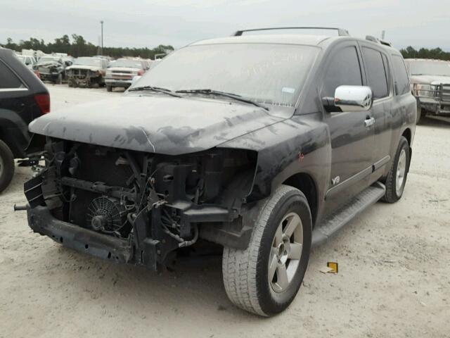 5N1AA08A56N704457 - 2006 NISSAN ARMADA SE BLACK photo 2