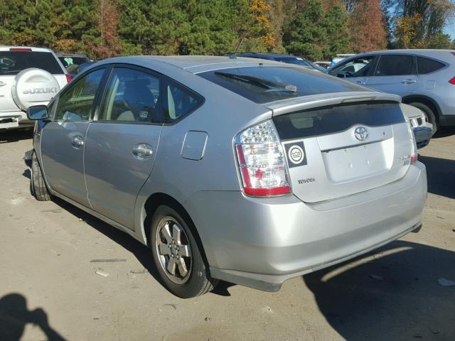 JTDKB20U487795414 - 2008 TOYOTA PRIUS SILVER photo 3