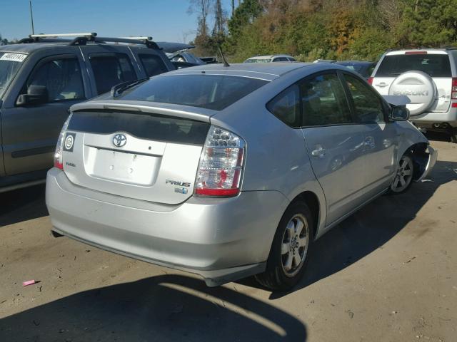 JTDKB20U487795414 - 2008 TOYOTA PRIUS SILVER photo 4