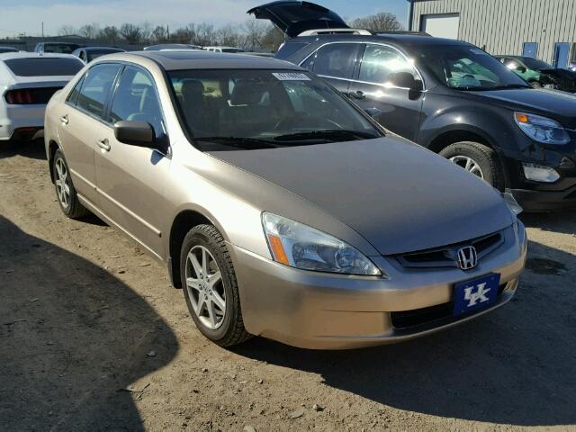 1HGCM66554A099651 - 2004 HONDA ACCORD EX GOLD photo 1