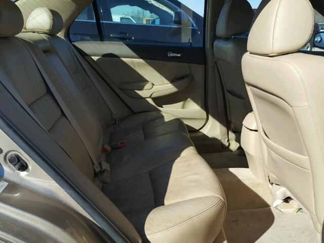 1HGCM66554A099651 - 2004 HONDA ACCORD EX GOLD photo 6