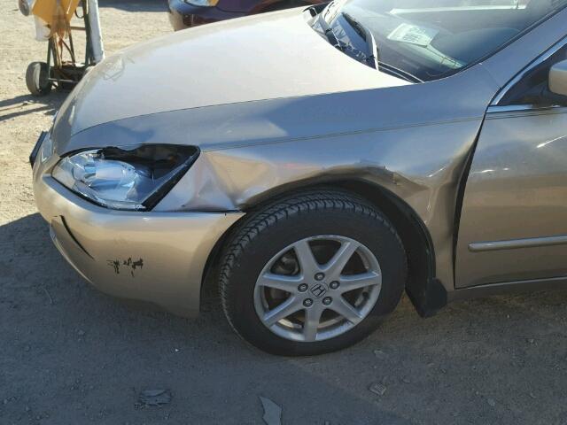 1HGCM66554A099651 - 2004 HONDA ACCORD EX 金色 照片 9