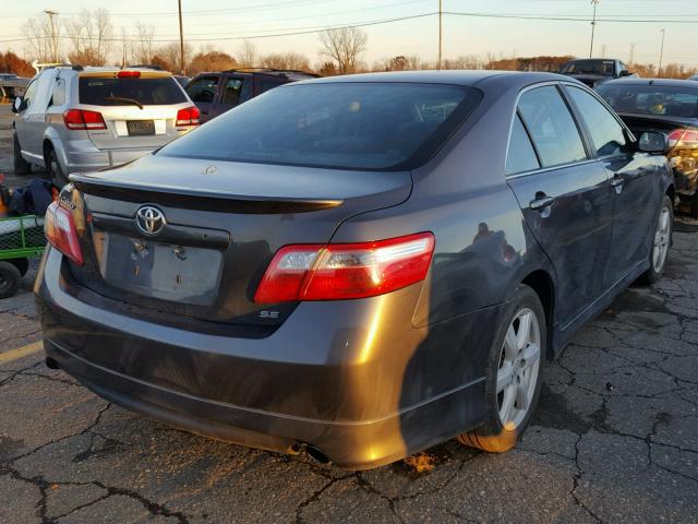 4T1BE46K28U229659 - 2008 TOYOTA CAMRY CE BLUE photo 4