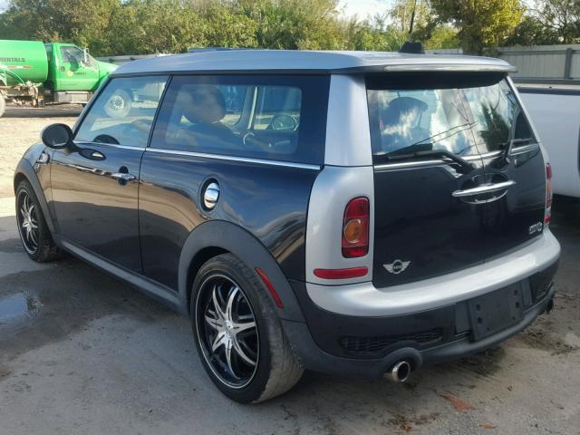 WMWMM33569TP73420 - 2009 MINI COOPER S C BLACK photo 3