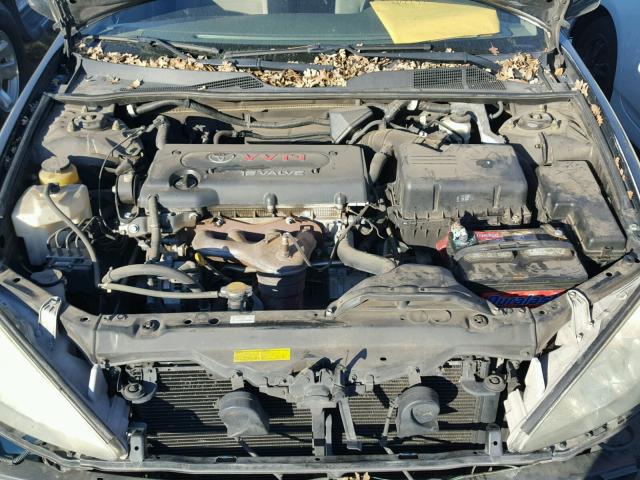 4T1BE32K25U052428 - 2005 TOYOTA CAMRY LE BLACK photo 7