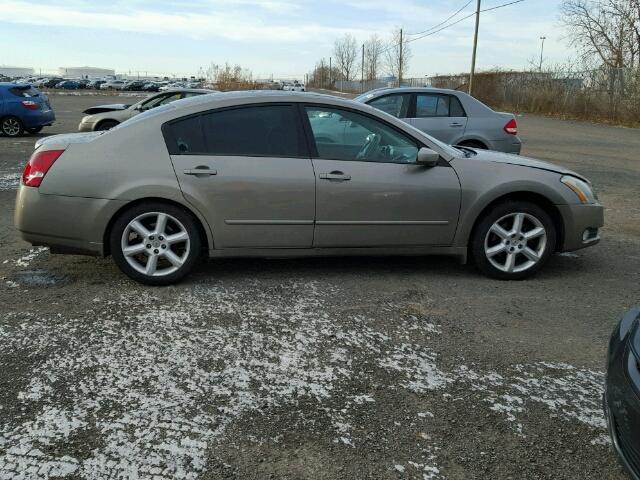 1N4BA41E75C803861 - 2005 NISSAN MAXIMA SE BEIGE photo 9