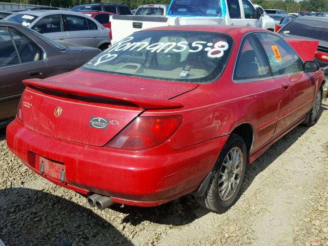 19UYA2257XL012726 - 1999 ACURA 3.0CL RED photo 4