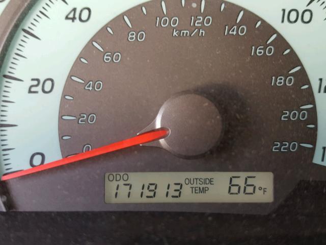 4T1BF3EKXAU091142 - 2010 TOYOTA CAMRY BASE RED photo 8