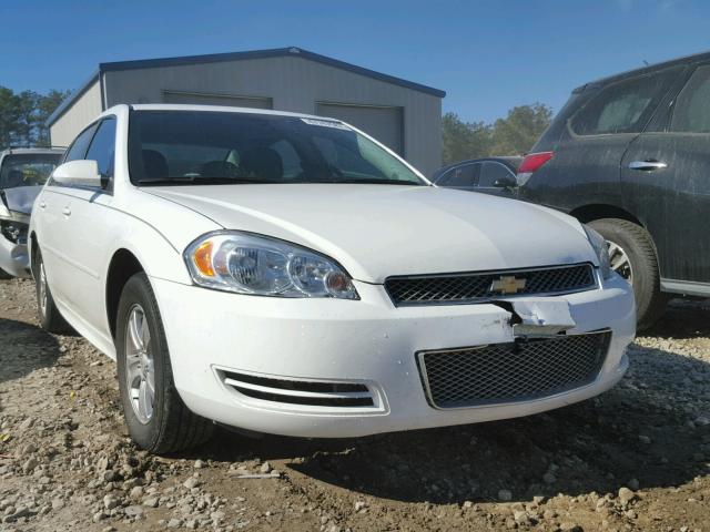 2G1WA5E34F1169774 - 2015 CHEVROLET IMPALA LIM WHITE photo 1