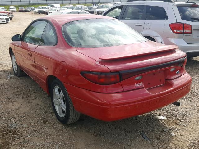 3FAFP11373R134227 - 2003 FORD ESCORT ZX2 RED photo 3