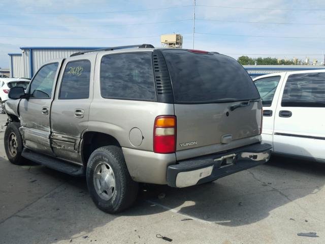 1GKEC13Z43R306667 - 2003 GMC YUKON SILVER photo 3