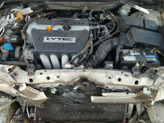 1HGCM56613A126832 - 2003 HONDA ACCORD EX BEIGE photo 7