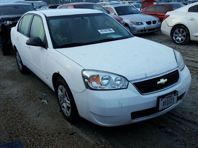 1G1ZS58N67F291683 - 2007 CHEVROLET MALIBU LS თეთრი ფოტო 1