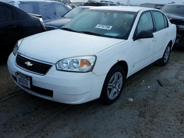 1G1ZS58N67F291683 - 2007 CHEVROLET MALIBU LS თეთრი ფოტო 2