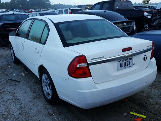 1G1ZS58N67F291683 - 2007 CHEVROLET MALIBU LS თეთრი ფოტო 3