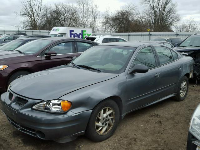 1G2NE52F93C163856 - 2003 PONTIAC GRAND AM S GRAY photo 2