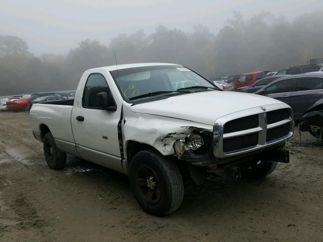 1D7HA16K62J213701 - 2002 DODGE RAM 1500 WHITE photo 1