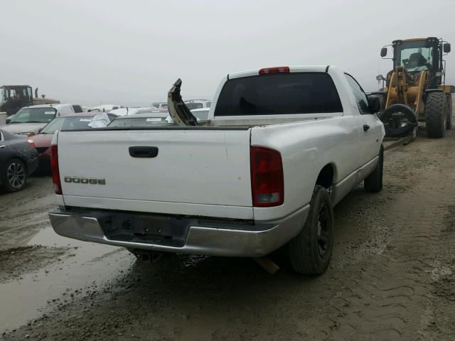 1D7HA16K62J213701 - 2002 DODGE RAM 1500 WHITE photo 4