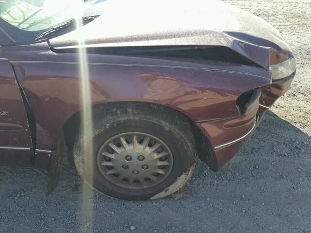 2G4WB52K2Y1269189 - 2000 BUICK REGAL LS MAROON photo 9