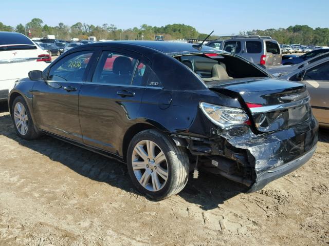 1C3BC1FG2BN584132 - 2011 CHRYSLER 200 TOURIN BLACK photo 3