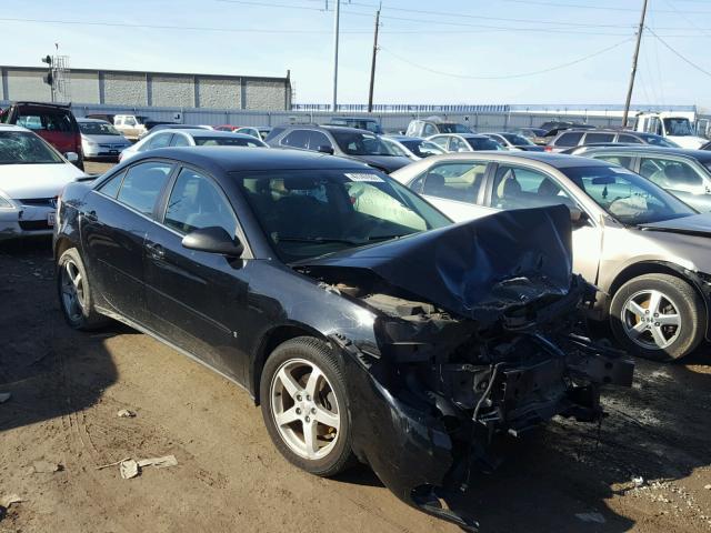 1G2ZG58N274140672 - 2007 PONTIAC G6 BASE BLACK photo 1