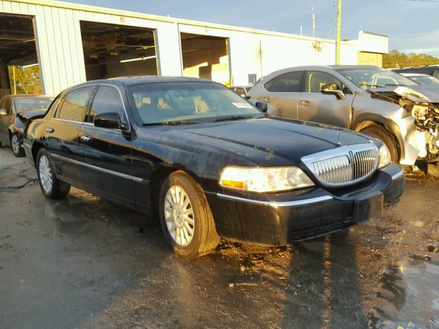 1LNHM83WX4Y677422 - 2004 LINCOLN TOWN CAR U BLACK photo 1